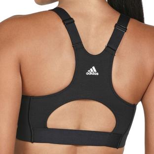 Brassière Noire Femme Adidas Alpha vue 2