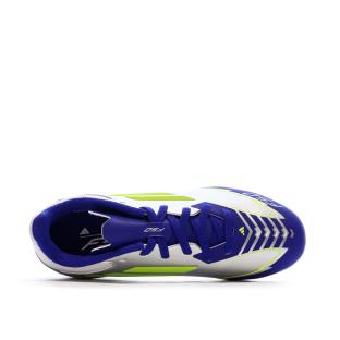 Chaussures de football Bleu/Argent Garçon Adidas F50 vue 0