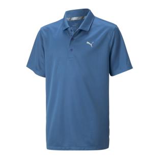 Polo de Golf Bleu Garçon Puma Essential pas cher
