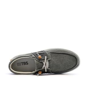 Zapatos náuticos verde oscuro para hombre TBS Geo ver 0