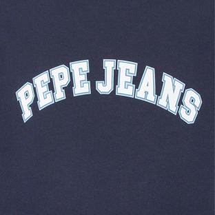 T-shirt Marine Homme Pepe jeans Clement vue 2