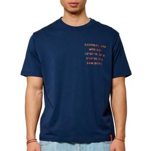 T-Shirt Marine Homme Kaporal BARKH pas cher