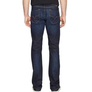 Dunkelblaue Slim-Fit-Jeans für Herren von Diesel Larkee- Ansicht 0