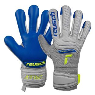 Gants de Gardien Gris/Bleu Reusch Attrakt vue 0