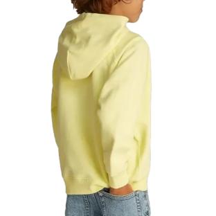 Sweat Jaune Garçon Calvin Klein Jeans Ottoman Mono vue 2