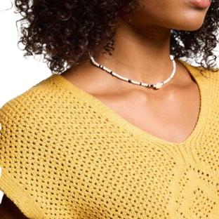 Pull Jaune Femme Morgan Mouni vue 3