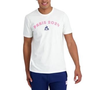 T-shirt Blanc Homme Le Coq Sportif Graphic vue 0