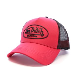 Casquette Rose/Noir Mixte Von Dutch FLU pas cher