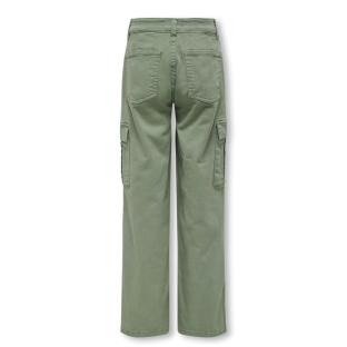 Pantalon Droit Kaki Fille Kids ONLY Kogyarrow vue 2