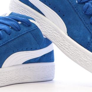Baskets Bleu Garçon Puma Suede Xl vue 7