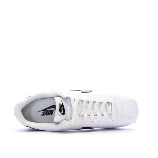 Baskets Blanc/Noir Homme Nike Cortez vue 0