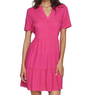 Robe Rose Femme Vila Vipaya vue 0