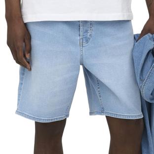 Men’s Blue Denim Shorts – Only & Sons Onsfade Stretch Photo of the Espace des Marques %store% store - view of %key%