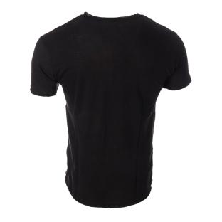 T-shirt Noir Homme Paname Brothers TAZIO vue 2