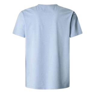 T-shirt Bleu Homme Pepe Jeans Original Basic vue 3