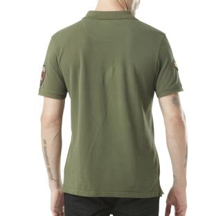 Polo Kaki Homme Von Dutch MICK vue 2