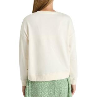 Sweat Beige/Vert Fille Le Temps Des Cerises Ratagi vue 0