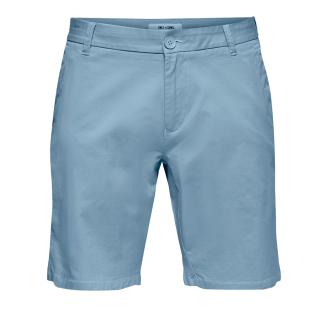 Short Chino Bleu Homme ONLY & SONS 22018237 pas cher