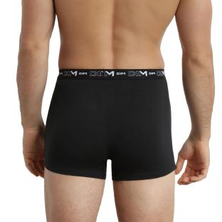 Lot de 3 Boxers Blanc/Noir Homme Dim D6596 vue 3