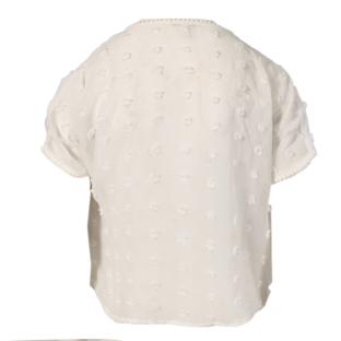 Blouse Blanche Fille Teddy Smith Tayo vue 2