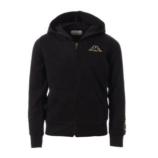 Sweat Noir Fille Kappa Kapri pas cher