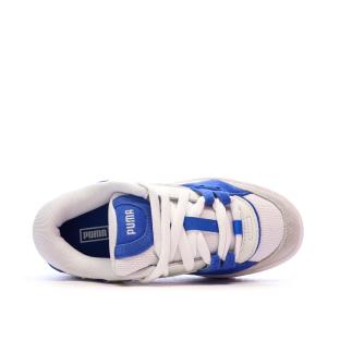 Baskets Blanches/Bleues Garçon/Fille Puma 180 Jr vue 4