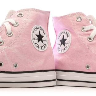 Baskets Roses Femme Converse All Star Washed vue 7