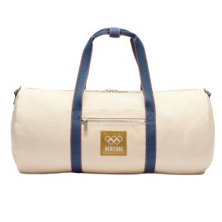 Sac de Voyage Beige/Marine Mixte Lacoste Duffle vue 0