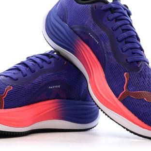 Chaussures de Running Bleu Femme Puma Velocity Nitro 3 vue 0