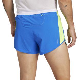 Short Bleu/Vert Homme Adidas Adizero vue 0
