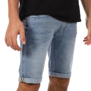 Short en Jean Bleu Homme RMS26 3603 pas cher