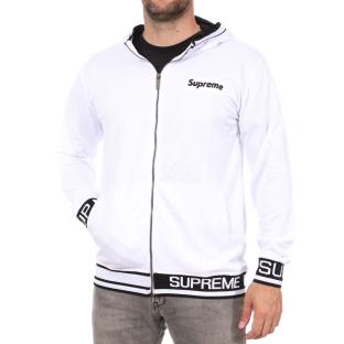 Veste de survêtement Blanche Homme Supreme Grip Shadow pas cher