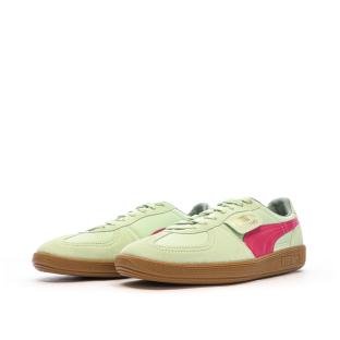 Baskets Verte/Rose Homme Puma Palermo vue 6