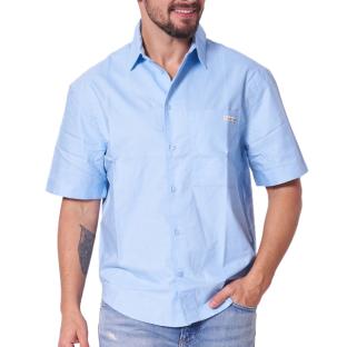 Chemise Bleu Homme Calvin Klein Jeans Oxford pas cher