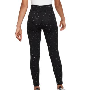 Legging Noir Fille Nike New Essential vue 2