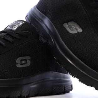 Baskets Noires Homme Skechers Flex Advantage vue 0