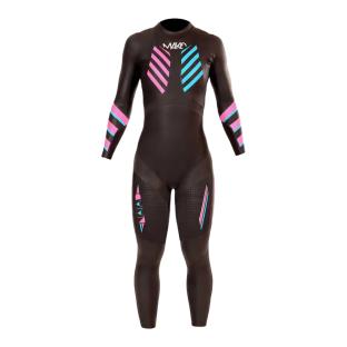 Combinaison Néoprène Noir/Rose Femme Mako Naiad 3.0 vue 0