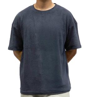 T-shirt Marine Foncé Homme Paname Brothers Tom vue 0