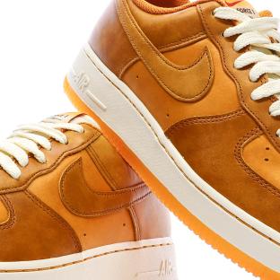 Air Force 1 Orange/Camel Homme Nike vue 0