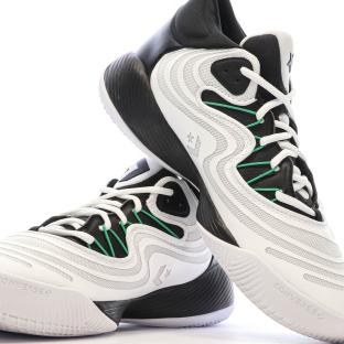 Chaussures de basket Blanc/Noir/Vert Homme Converse All Star Shift vue 7