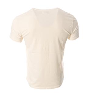 T-shirt Beige Homme Lee Cooper Olaz vue 2