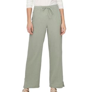 Pantalon Vert Femme JDY Theis Wide pas cher