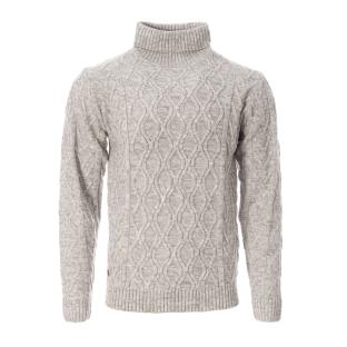 Pull Gris Clair Homme RMS26 60981 pas cher