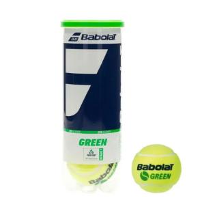 X3 Balles de Tennis Jaune Babolat Green pas cher