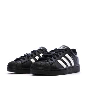 Baskets Superstar Noir/Blanc Mixte Adidas vue 0