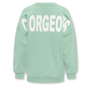 Sweat Vert Fille ONLY Georgia vue 0