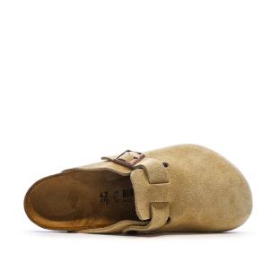 Sabot Latte Mixte Birkenstock Boston vue 0