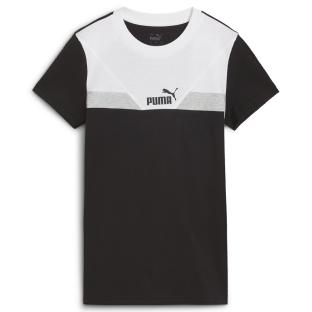 T-Shirt Noir/Blanc Femme Puma Power pas cher