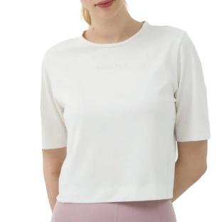 T-shirt Blanc Femme Calvin Klein Jeans 108 pas cher