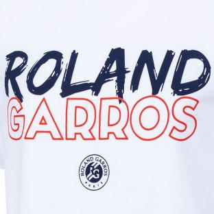 T-shirt Blanc Enfant Roland-Garros vue 2